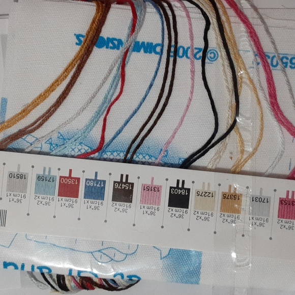 What Happens at Grandma's stamped cross stitch - Picture 3 of 3